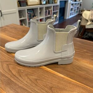 Hunter Women's light purple Chelsea Boots